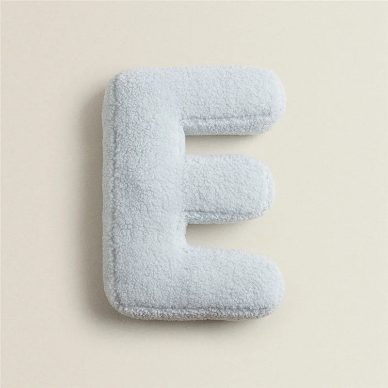 Letter Pillow – Soft Bamboo Fiber Cushion for Boho Home Decor