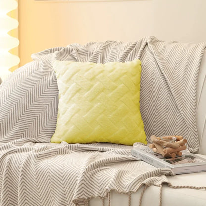 Double-Sided Plush Velvet Pillow Cover