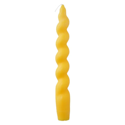 Spiral Taper Scented Candle – Handmade Aromatherapy Stick Candle for Boho Home Decor & Events