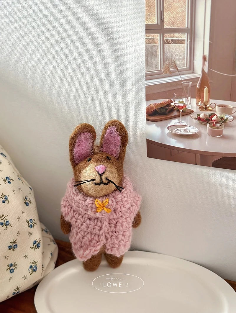 Wool Felt Animal Ornaments