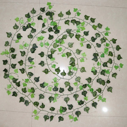 Artificial Ivy Leaf Garland – 2.4m Green Vine Foliage