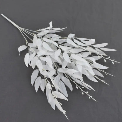 Artificial Silk Willow Branch – Boho Home Decor Faux Greenery