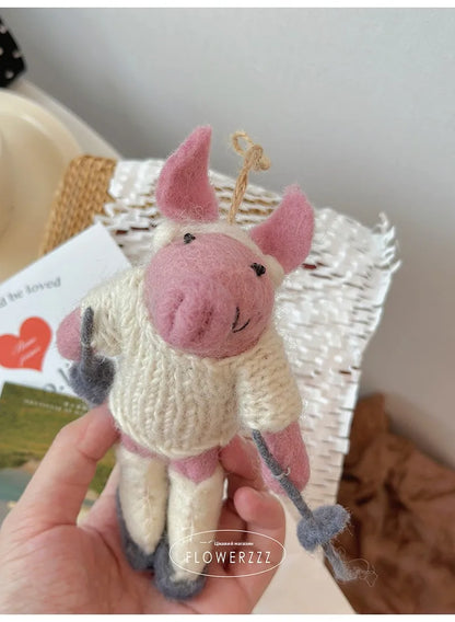 Wool Felt Animal Ornaments