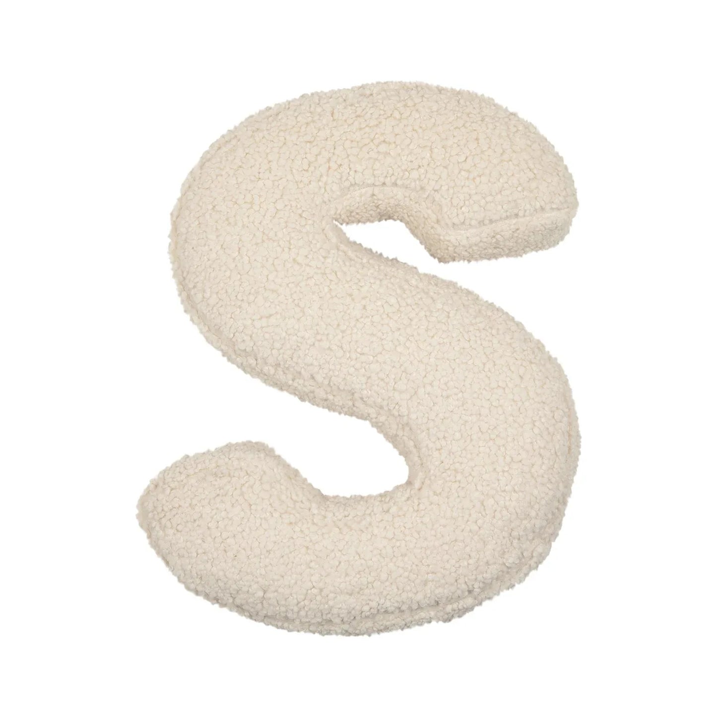 Cozy Lambswool Alphabet Pillow – Plush 3D Letter Cushion for Nursery & Home Décor