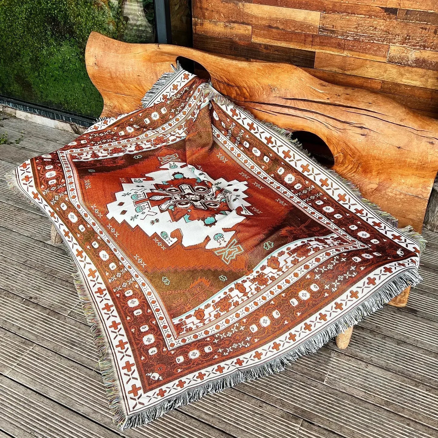 Boho Decorative Throw Blanket - Eyes Eyes Eyes