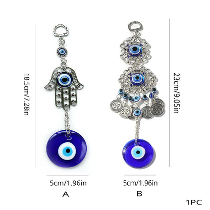 Hamsa Hand & Evil Eye Charm – Pendant & Boho Wall Art