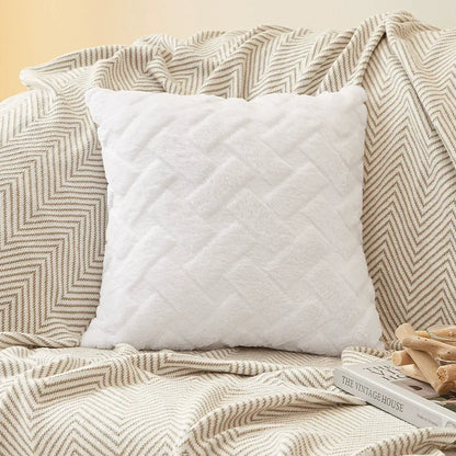 Double-Sided Plush Velvet Pillow Cover