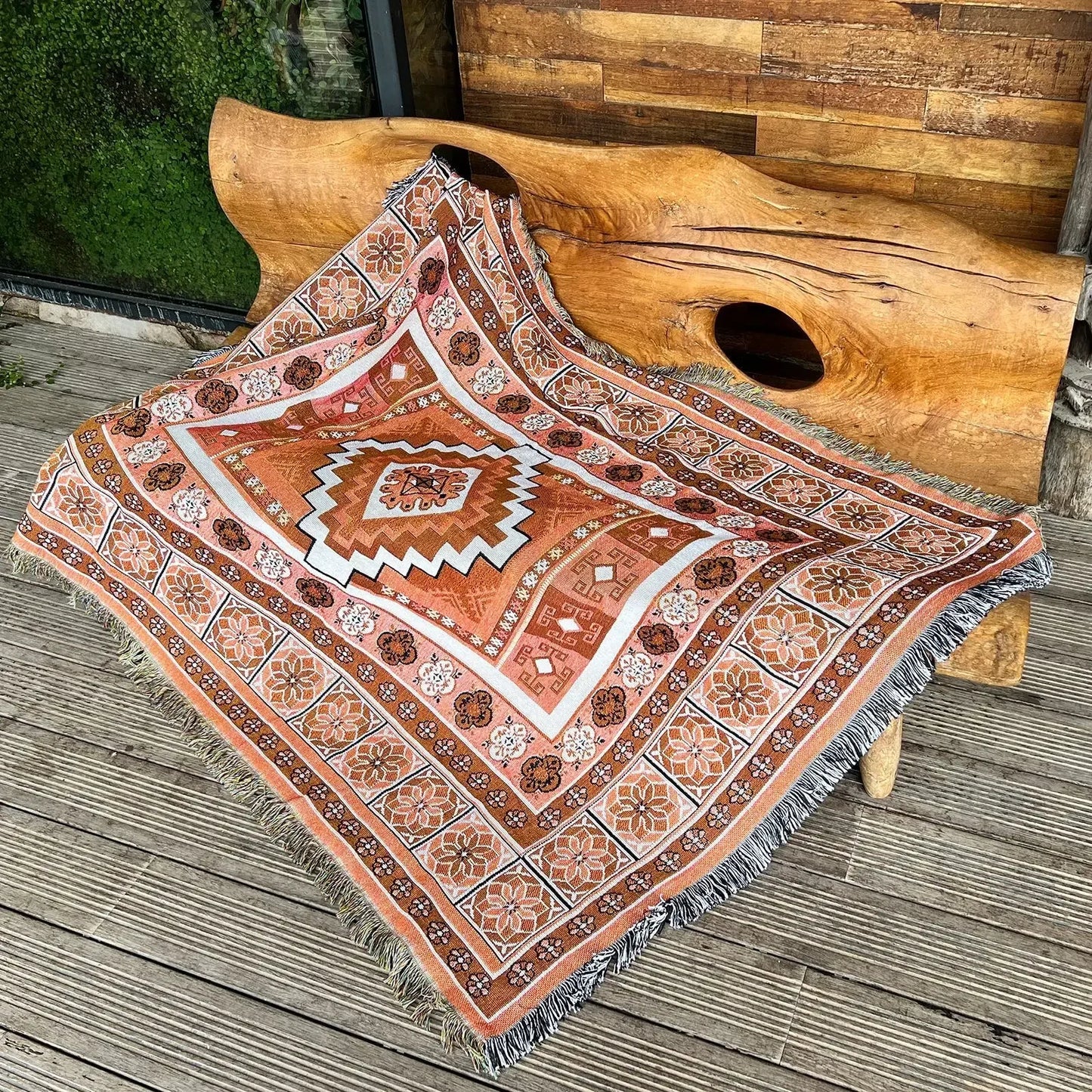 Boho Decorative Throw Blanket - Eyes Eyes Eyes