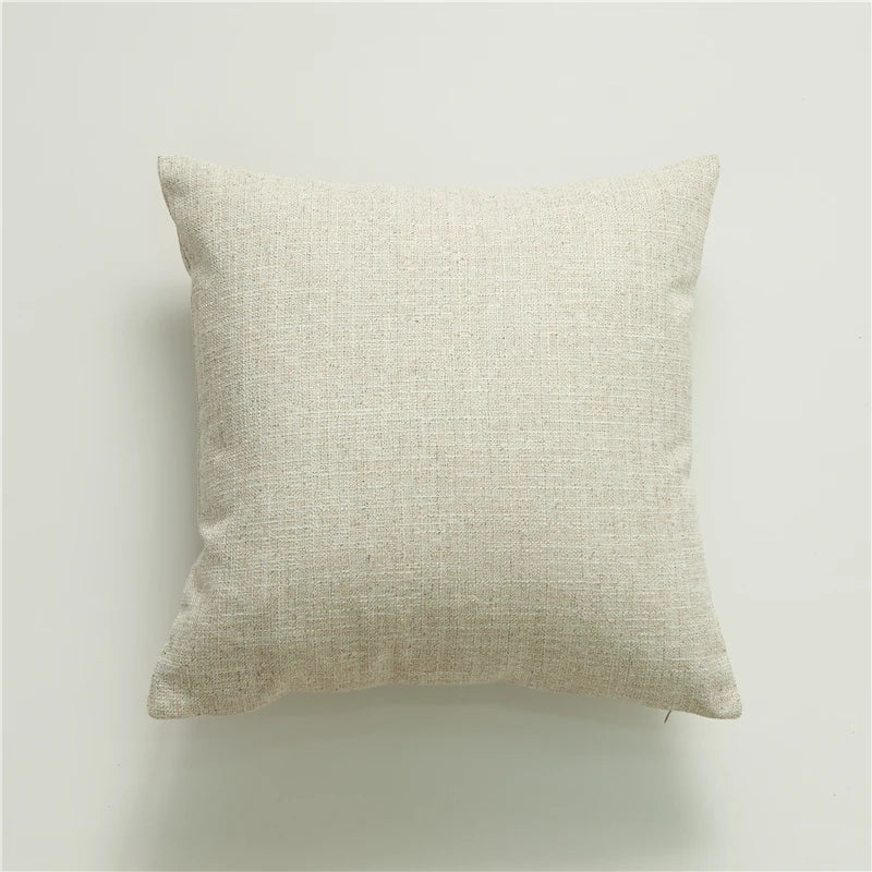 Linen Feel Tassel Pillow Cover – Cushion Cover for Sofa, Bed & Chair | Summer Boho Home Decor