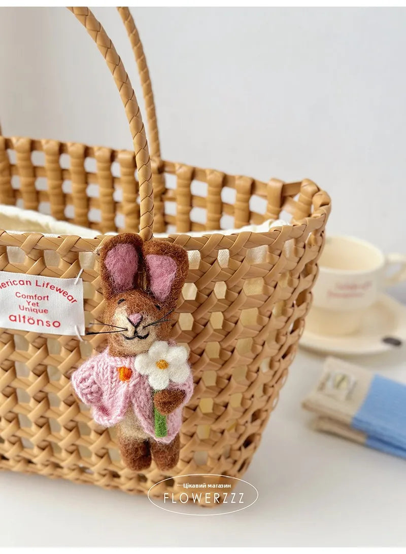 Wool Felt Animal Ornaments