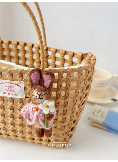 Wool Felt Animal Ornaments