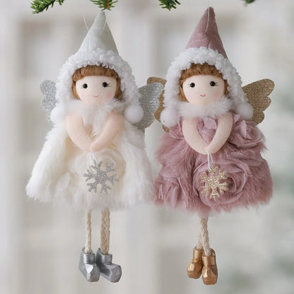 Plush Doll Christmas Ornaments