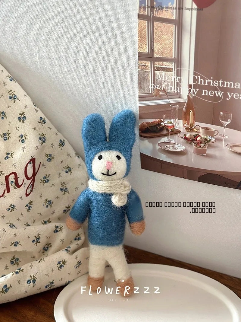 Wool Felt Animal Ornaments