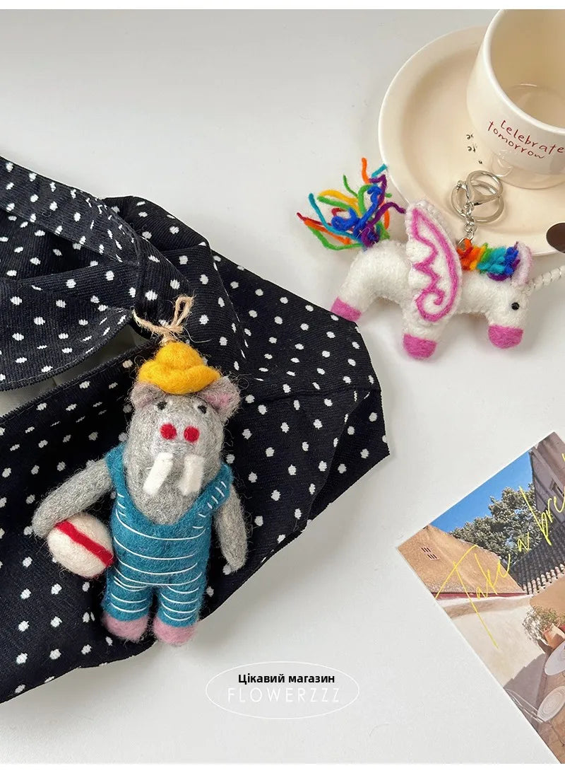 Wool Felt Animal Ornaments