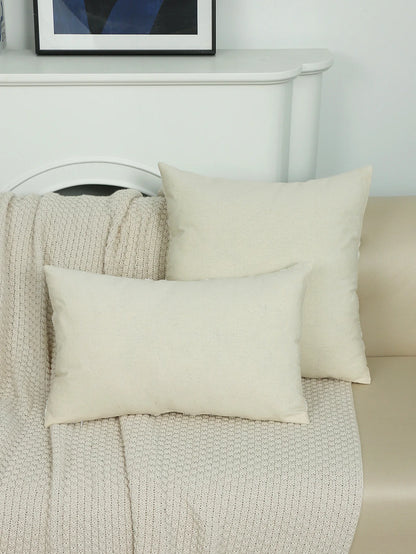 Boho Embroidered Leaf Throw Pillow Cover – Decorative Cushion Case for Sofa | Boho Home Decor