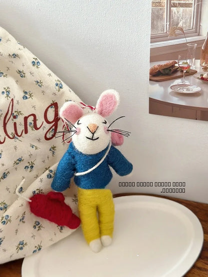 Wool Felt Animal Ornaments