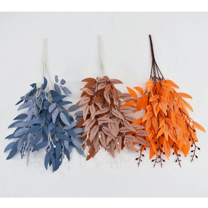Artificial Silk Willow Branch – Boho Home Decor Faux Greenery