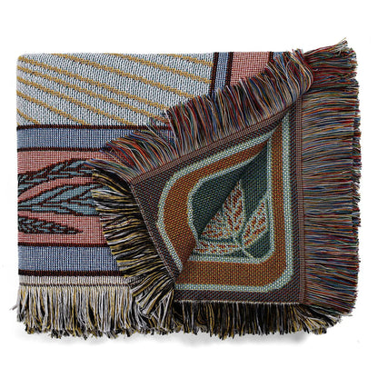 Tarot Tapestry Blanket – Boho Woven Throw for Sofa, Bed, Picnic & Travel