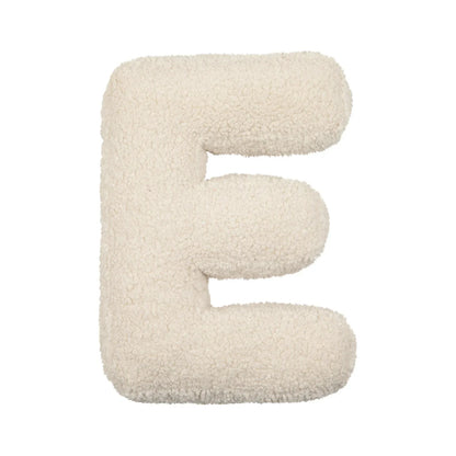 Cozy Lambswool Alphabet Pillow – Plush 3D Letter Cushion for Nursery & Home Décor