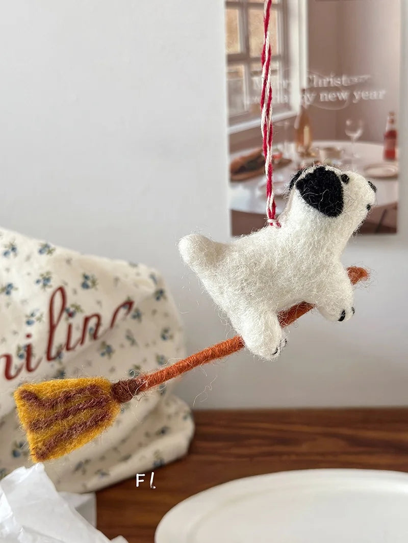 Wool Felt Animal Ornaments