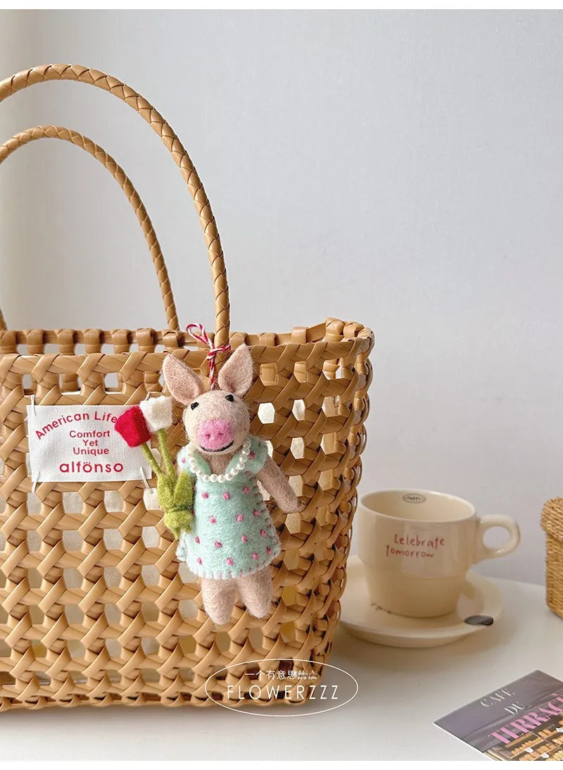 Wool Felt Animal Ornaments