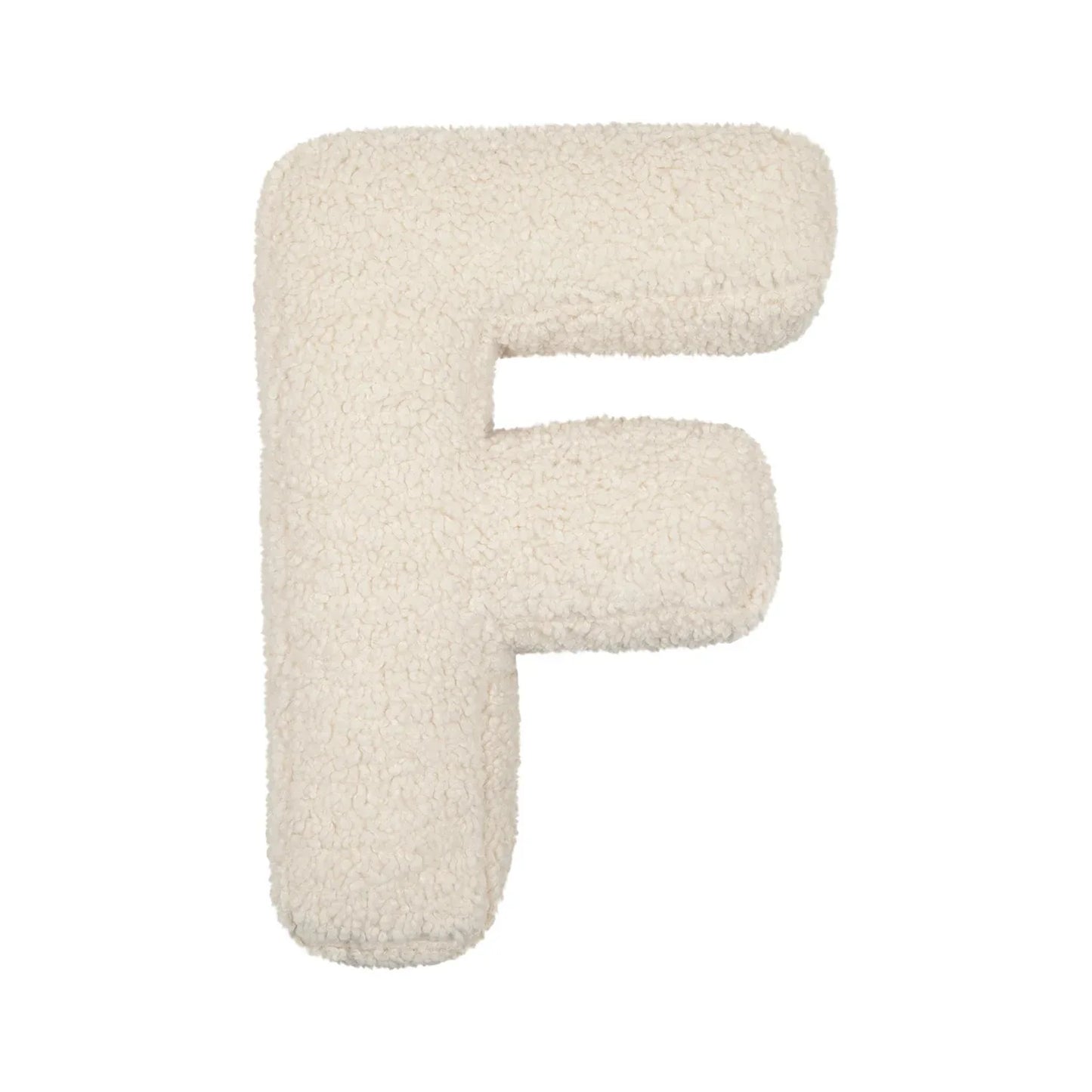 Cozy Lambswool Alphabet Pillow – Plush 3D Letter Cushion for Nursery & Home Décor