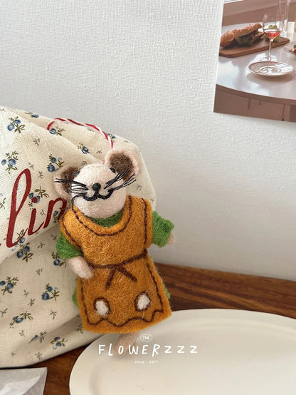 Wool Felt Animal Ornaments