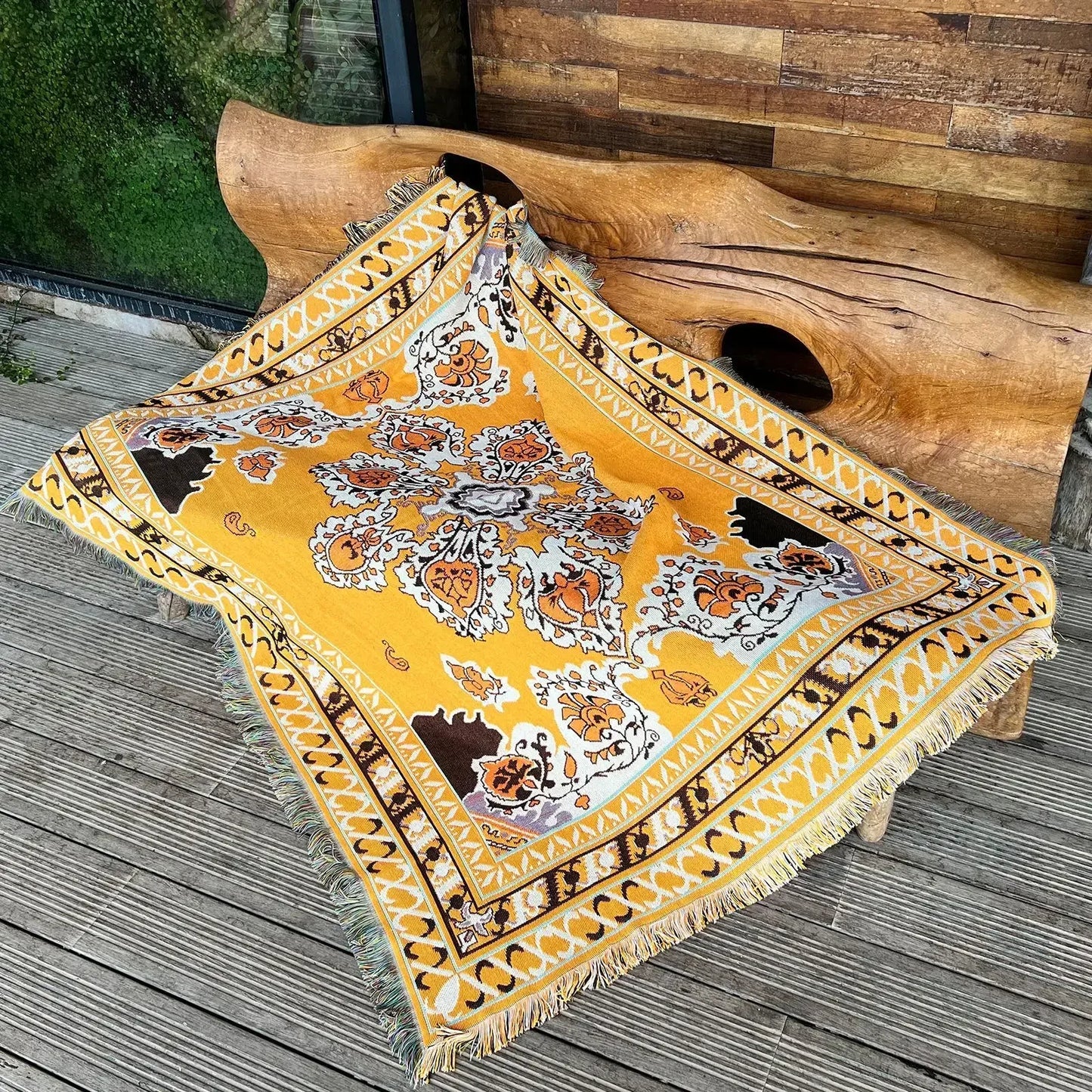 Boho Decorative Throw Blanket - Eyes Eyes Eyes