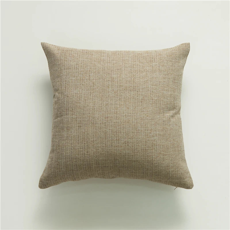 Linen Feel Tassel Pillow Cover – Cushion Cover for Sofa, Bed & Chair | Summer Boho Home Decor