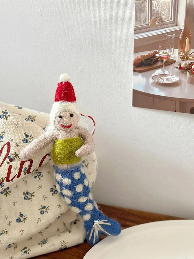 Wool Felt Animal Ornaments