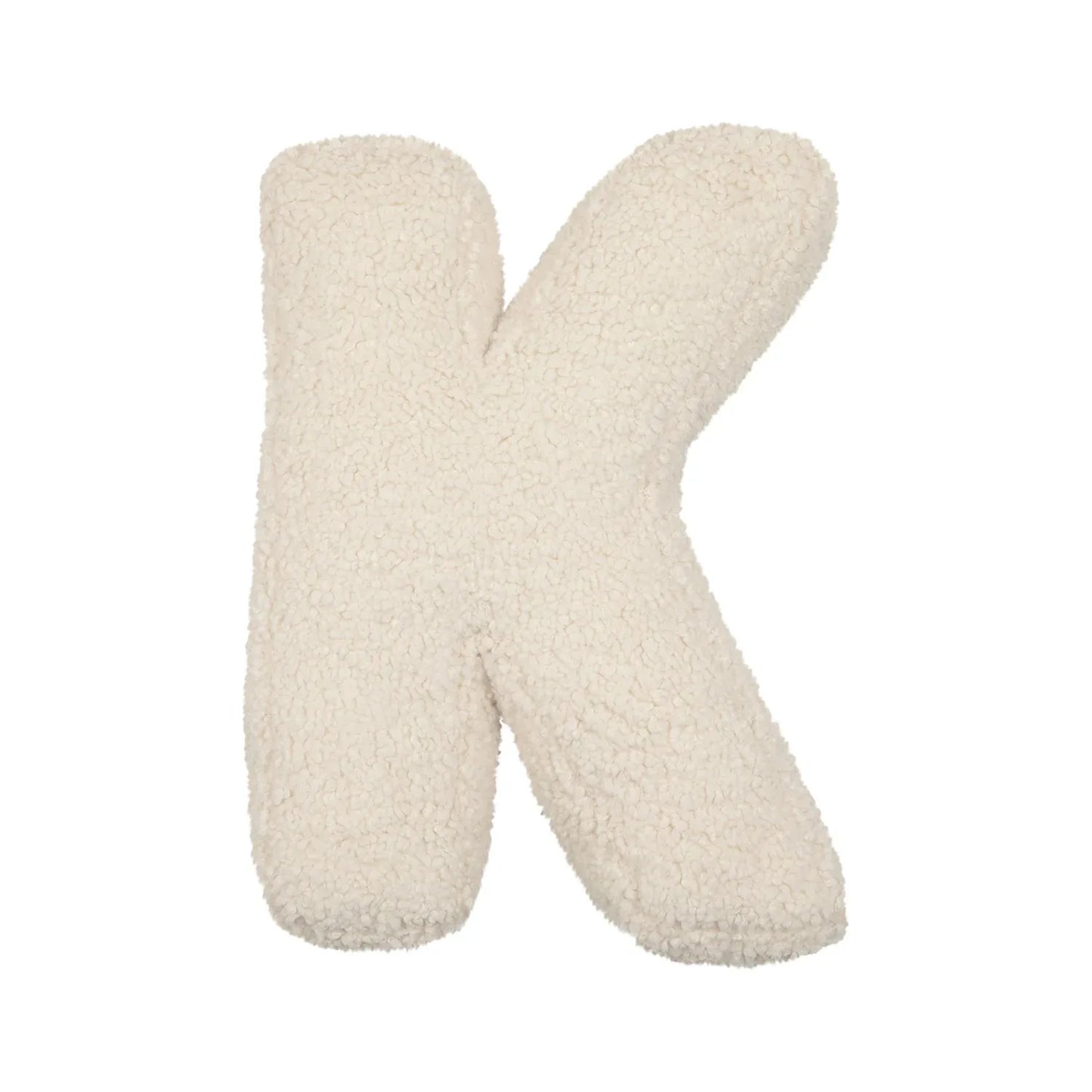 Cozy Lambswool Alphabet Pillow – Plush 3D Letter Cushion for Nursery & Home Décor