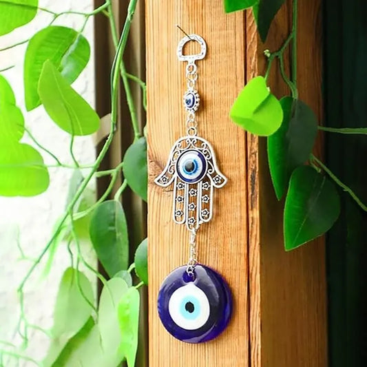 Hamsa Hand & Evil Eye Charm – Pendant & Boho Wall Art