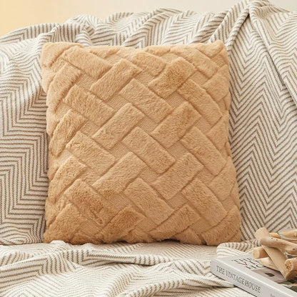 Double-Sided Plush Velvet Pillow Cover