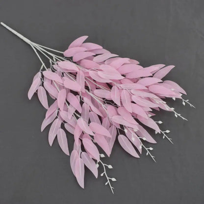 Artificial Silk Willow Branch – Boho Home Decor Faux Greenery