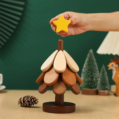 Tree Wooden Trivet Mats – Foldable Heat-Resistant Coasters