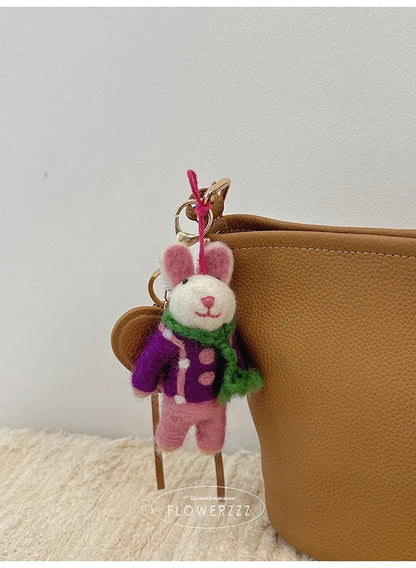 Wool Felt Animal Ornaments