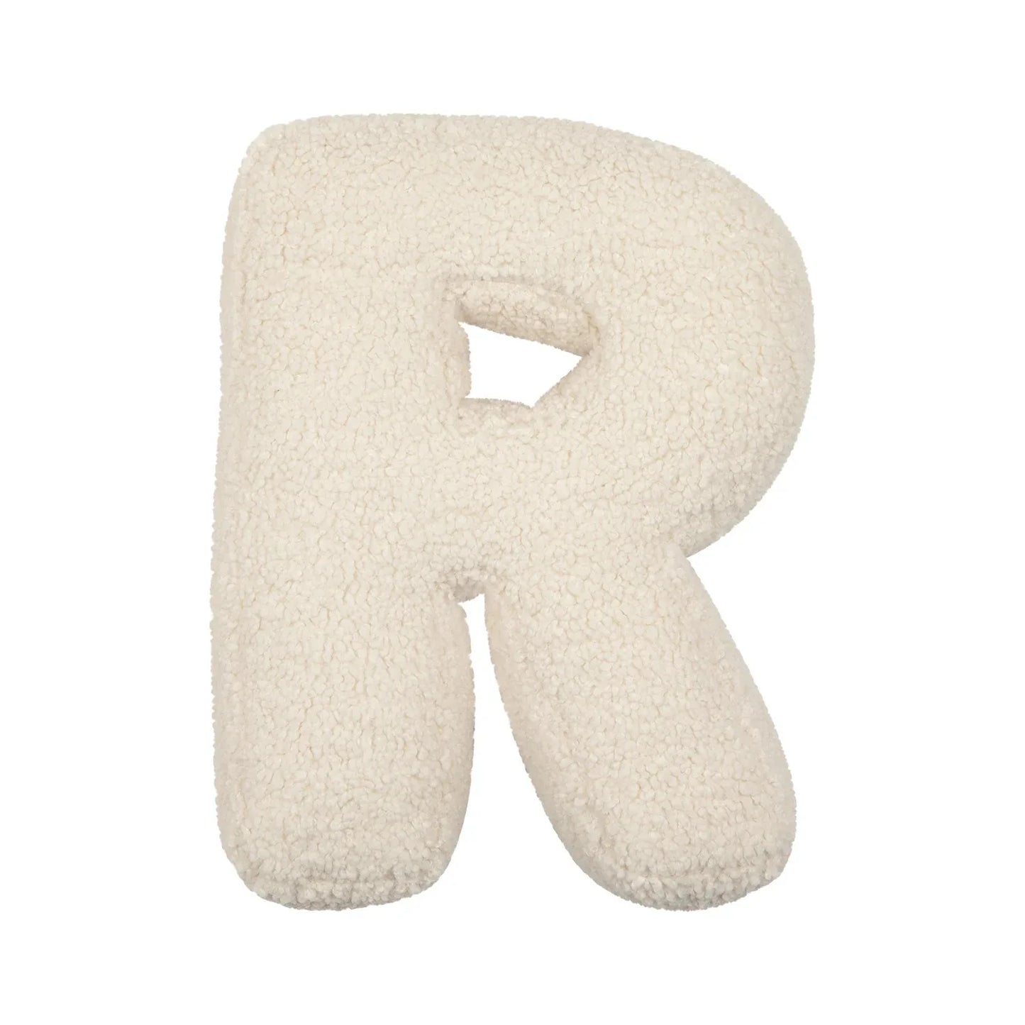 Cozy Lambswool Alphabet Pillow – Plush 3D Letter Cushion for Nursery & Home Décor