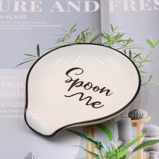 "Spoon Me" Mini Ceramic Spoon Holder