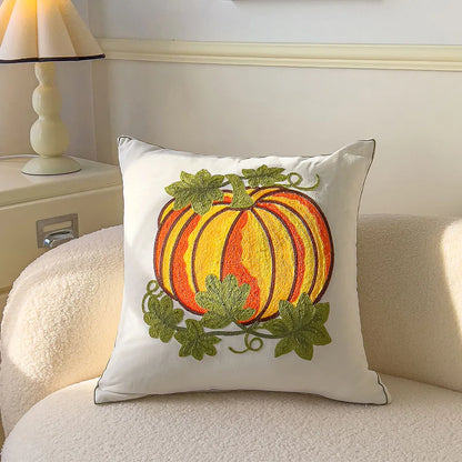Boho Floral Tufted Decorative Throw Pillow Cover