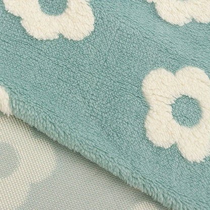 🌸 Light Luxury Floral Throw Pillow Cover – 18x18 Inch Plush Square Cushion