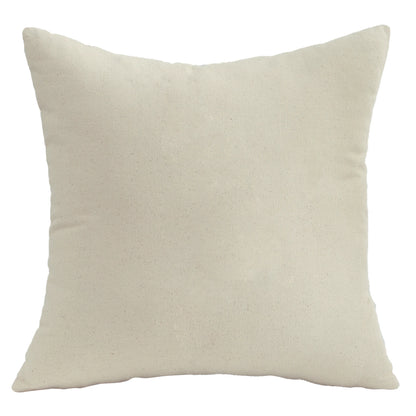 Boho Home Decor Embroidered Linen Cotton Pillowcase – Decorative Square Throw Pillow Cover for Sofa & Farmhouse Style