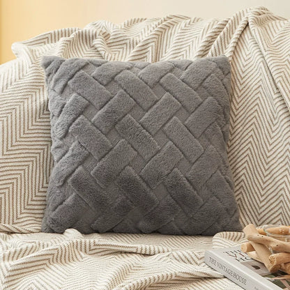 Double-Sided Plush Velvet Pillow Cover