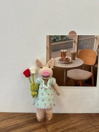 Wool Felt Animal Ornaments