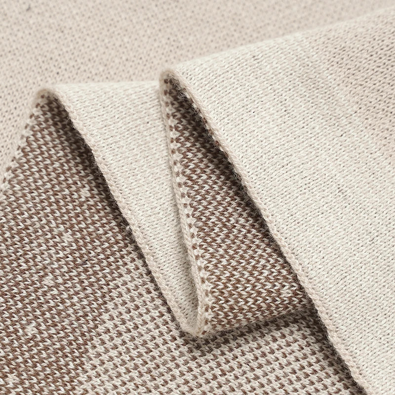 🐑 Cozy Cotton Baby Blanket – Soft & Breathable Knit for Newborns & Toddlers