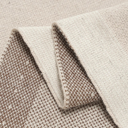 🐑 Cozy Cotton Baby Blanket – Soft & Breathable Knit for Newborns & Toddlers