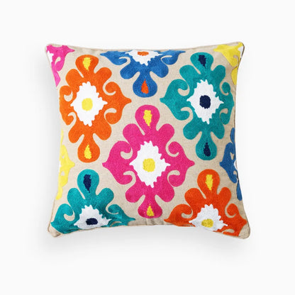 Boho Home Decor Cotton Pillowcase – Decorative Bohemian Sofa Cushion Cover for Living Room