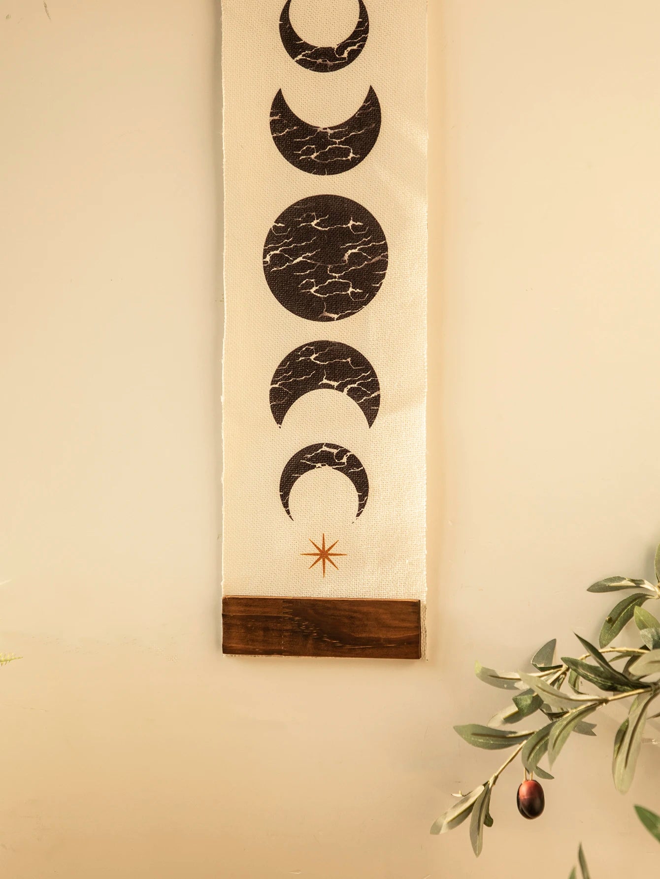 Moon Phase / Butterfly Tapestry Boho Home Decoration Wall Decor Fabric Wall Hanging Living Room Bedroom Decor Aesthetic Macrame Wall Hanging